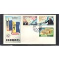 FDC Int'l Barbados Honoring USA Bicentennial (C...
