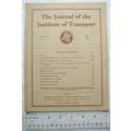 1951 Journal of Institute of Transport Vol. 24,...