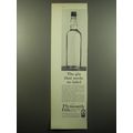 1960 Plymoth Gin Ad - The gin that needs no label