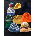 Job Lot Of 8 Wooley Hats,