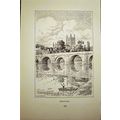 Hereford, Herefordshire, Small Book Illustratio...