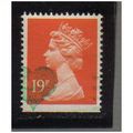 1988 GB 19P RED BOOKLET STRIP F/U SG X956
