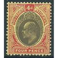 Southern Nigeria 1909 SG38 4d Black & Red/Yello...