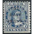 Cook Islands 1899 SG21 1/2d on 1d Blue Mounted ...