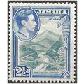 Jamaica 1938 SG125 2 1/2d Greenish-Blue & Ultra...