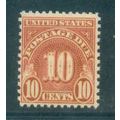 J84 10c Postage Due Barely Clears MNH Q3246