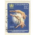 Colombia 1961 (Air) - 35c multi - Bolivar Sport...