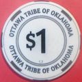 High Winds. $1 Casino Chip. Miami, OK. W79.