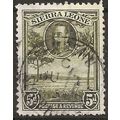 Sierra Leone 1932 SG161 5d Bronze Green Fine Us...