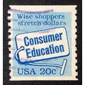 US Stamp #2005 used: 1982 20c Consumer Educatio...
