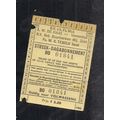 dutch vintage 1960 bus/train ticket possibly ro...
