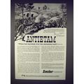 1961 Sinclair Oil Ad - Antietam - Lee Marched Over Wall