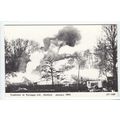 Explosion at Portagas Ltd Desford Postcard 1984...