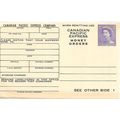 Canada #RKP85a Postal Card MINT Karsh, CPR Rail...