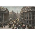 The Mansion House and Cheapside, London Postcar...