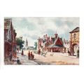 ARTIST DRAWN POSTCARD BY H.B.WIMBUSH MARKET SQU...