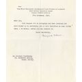 Archbishop Lord Fisher Of Lambeth Autograph Req...
