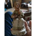 Ceramic Figure Female With Fruit