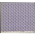 1281, MNH 3¢ RARE Misperfed Sheet of 100 Stamps...