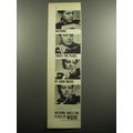 1957 WQXR Radio Station Advertisement