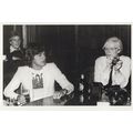 Andy Warhol With Mick Jagger at The Factory Pho...