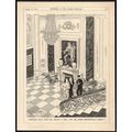 CURTAIN ONLY JUST UP 1934 Arthur Watts PUNCH CA...