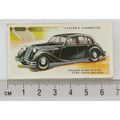 1937 Players Motor Cars 2nd series No. 20 Fraze...