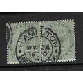 BERMUDA 1883-1904 QV 1/2d CROWN CA PAIR USED SG...