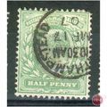 GB stamps 1902-10 - 1/2d SG215 Wheathampstead c...