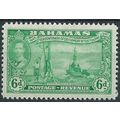 Bahamas 1948 SG185 6d Emerald Green Mounted Min...
