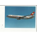 Aviation SWISSAIR DC10-30 Postcard by BP (SR 1223)