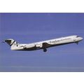 Eagle Airlines Fokker 100 Civil Aviation Postca...