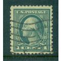 Used 498 1c George Washington Fine Plus A10574