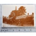 c.1980s postcard Old Cottages, Bakewell, 1914