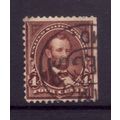 USA 1898 SG 285b 4c DEEP BROWN LINCOLN FINE USED#