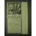 1900 1835 R. Wallace silverware Ad