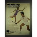 1980 AMF Edge Racquet Ad - The Head Edge