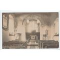 Interior of Corhampton Church RP Postcard Hamps...