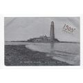 St Mary's Island Whitley Bay Postcard Northumbe...
