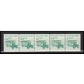 2123 3.4c School Bus Very Fine MNH Dry Gum PNC ...