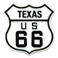 Route 66 Texas Road Sign Fridge Magnet