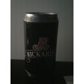 Rickards Beer can metal bank