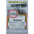 1988 programme Dewsbury v. Hunslet