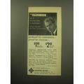 1959 Telefunken Records Ad - Telefunken one of the great names in record history