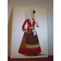 GIRL WITH SOME FELT CLOTHES vintage used postca...