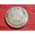 1901 Victoria 10 Cents - Straits Settlements, I...