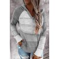 Beach Bonfire Knitted Hoodie