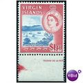 Virgin Islands 1964 SG191 $1.40 Light Blue & Re...