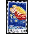 1983 Iceland - Christmas angel - Sc# 583 used