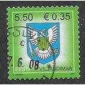 EST 2008 5.50K 'ARMS - VILJANDIMAA' FINE USED (...